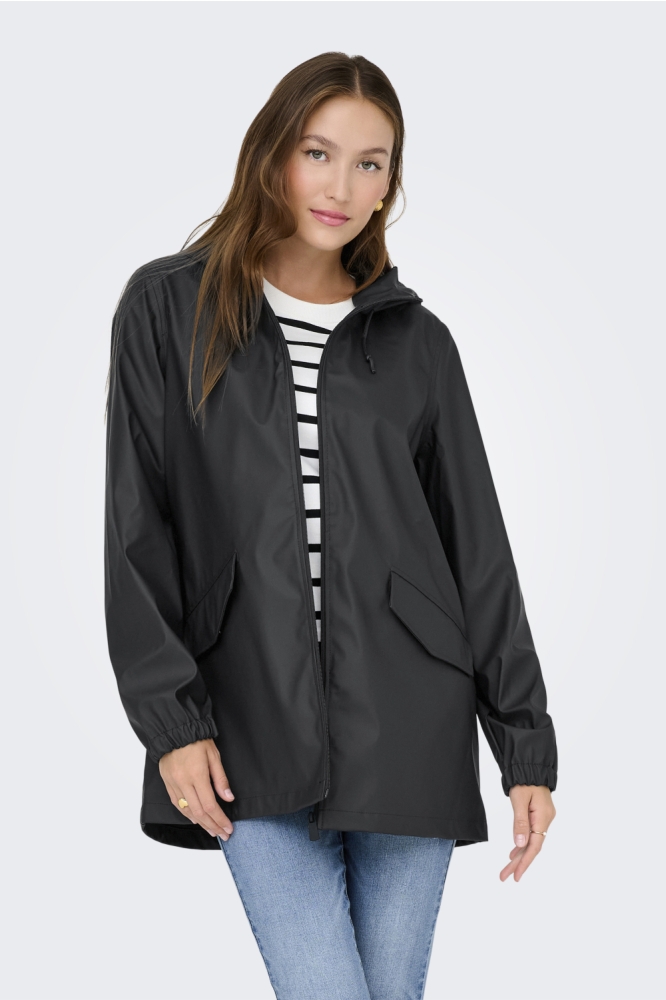 JDYMULAN RAINCOAT OTW SIJI NOOS 15353989 Black/BACKSIDE O